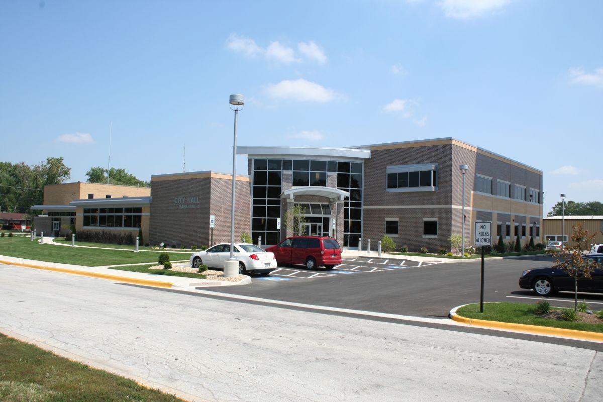 City hall architecture firm Illinois